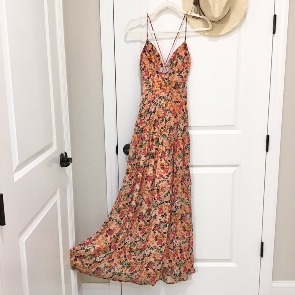 ASTR The Label Tropics Open Back Dress Size XS, EUC